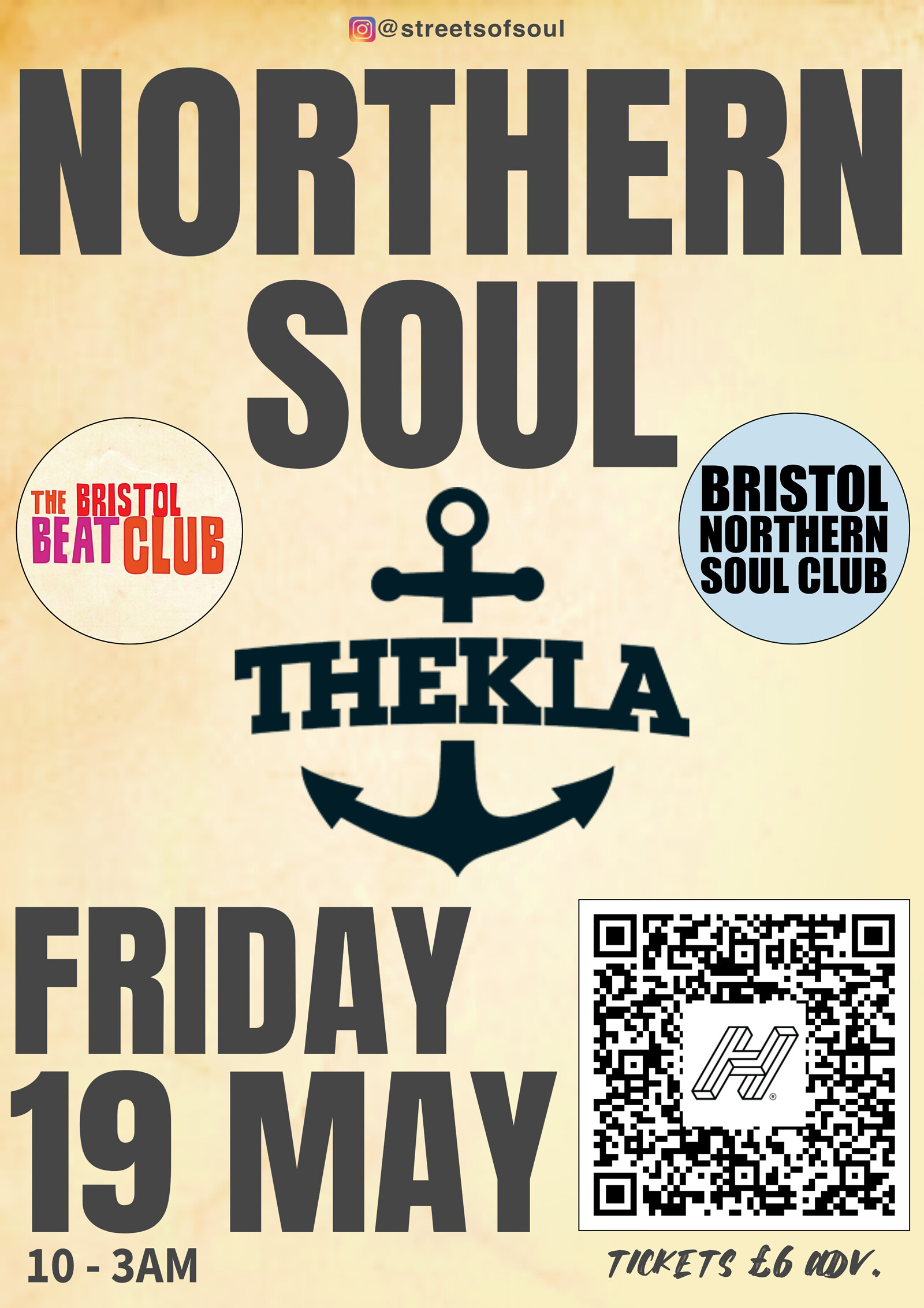 BRISTOL BEAT CLUB TICKETS OTD at Thekla