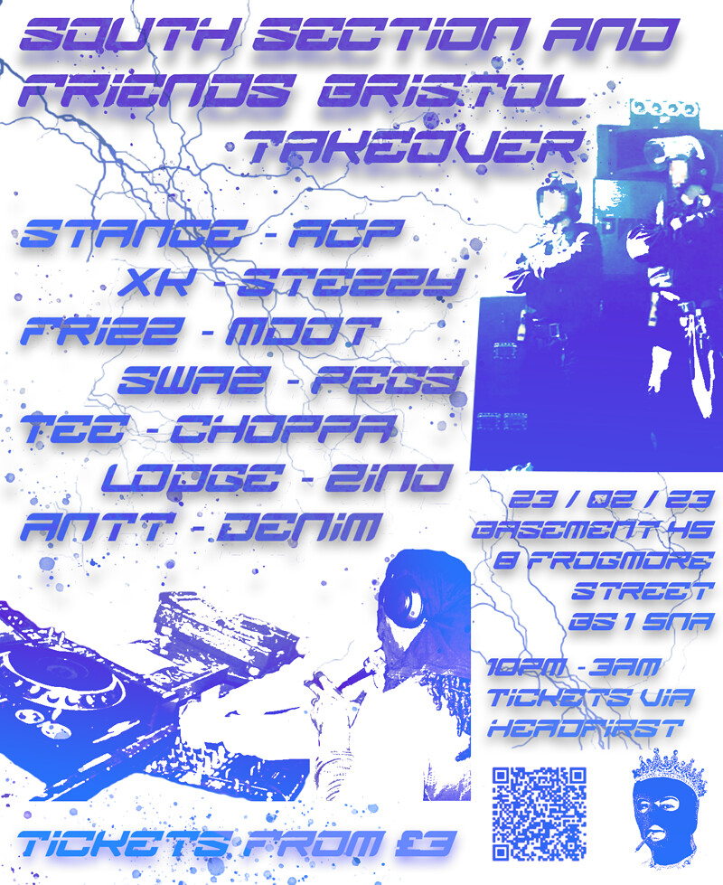 South section and friends Bristol takeover at Basement 45