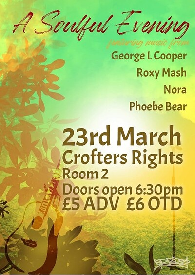 A Soulful Evening at Crofters Rights