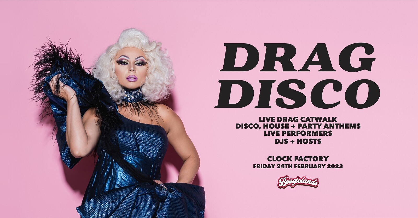 FREE Drag disco - Boogielands at Clock Factory Bristol