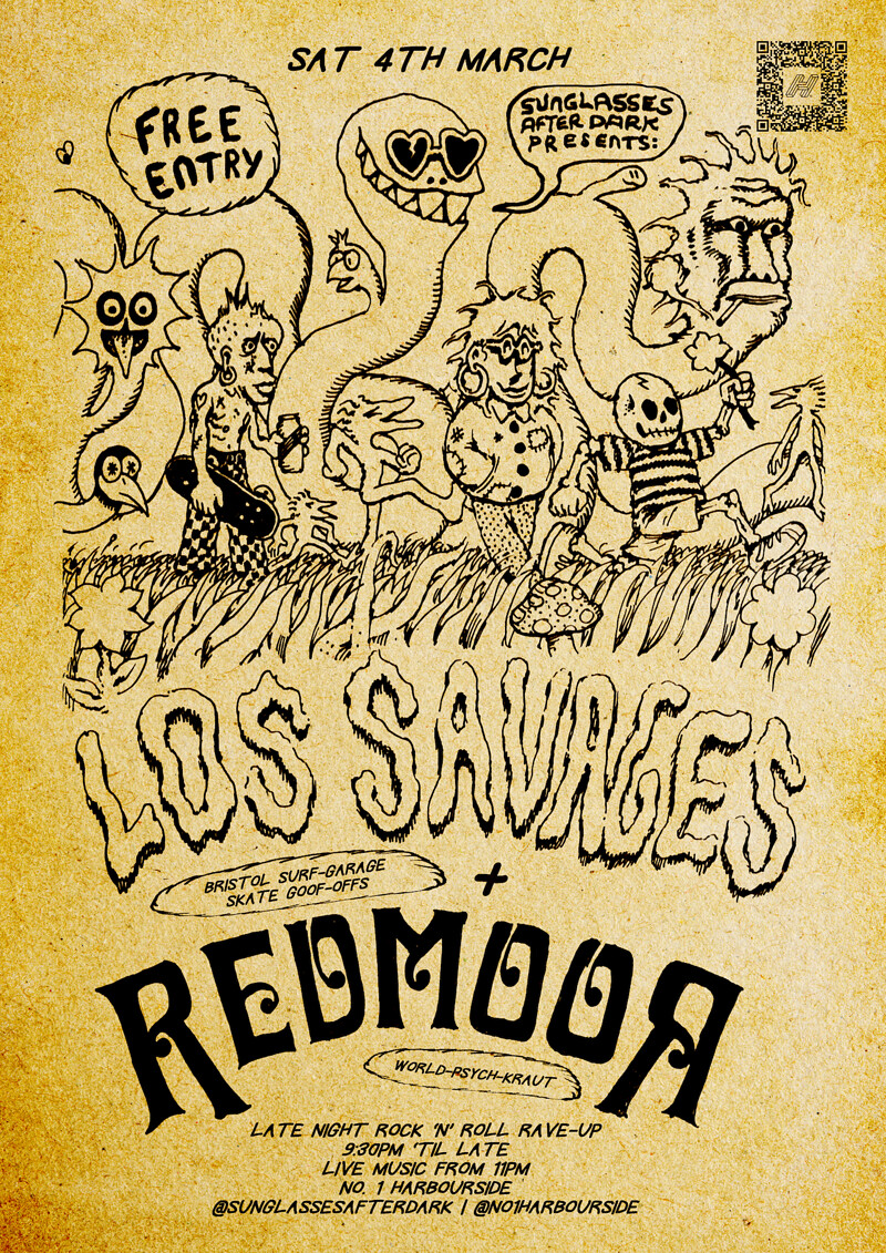 Los Savages + Redmoor at No.1 Harbourside