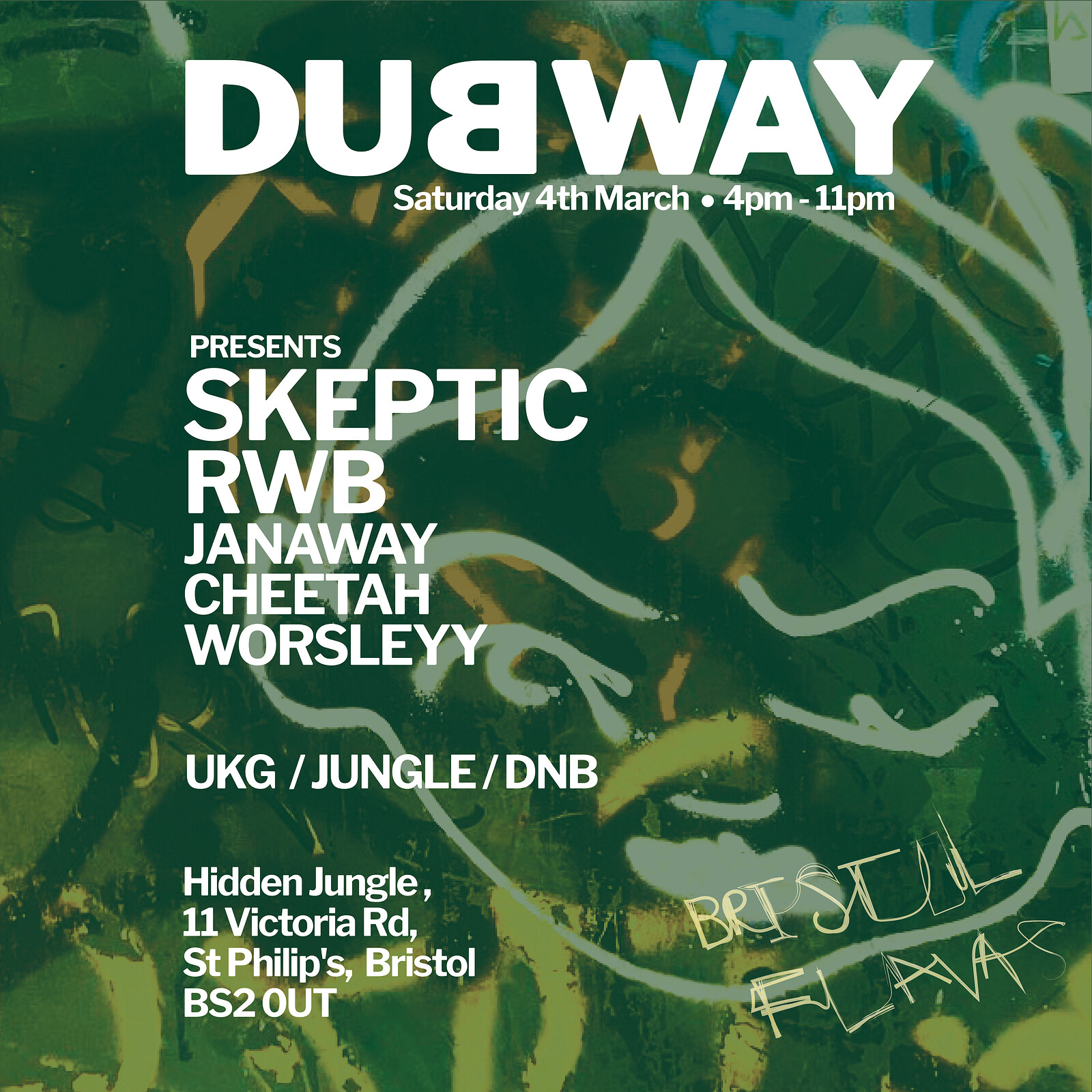 Dubway Presents: Skeptic at Hidden Jungle