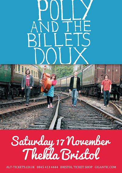 Polly & The Billets Doux at Thekla Top Deck