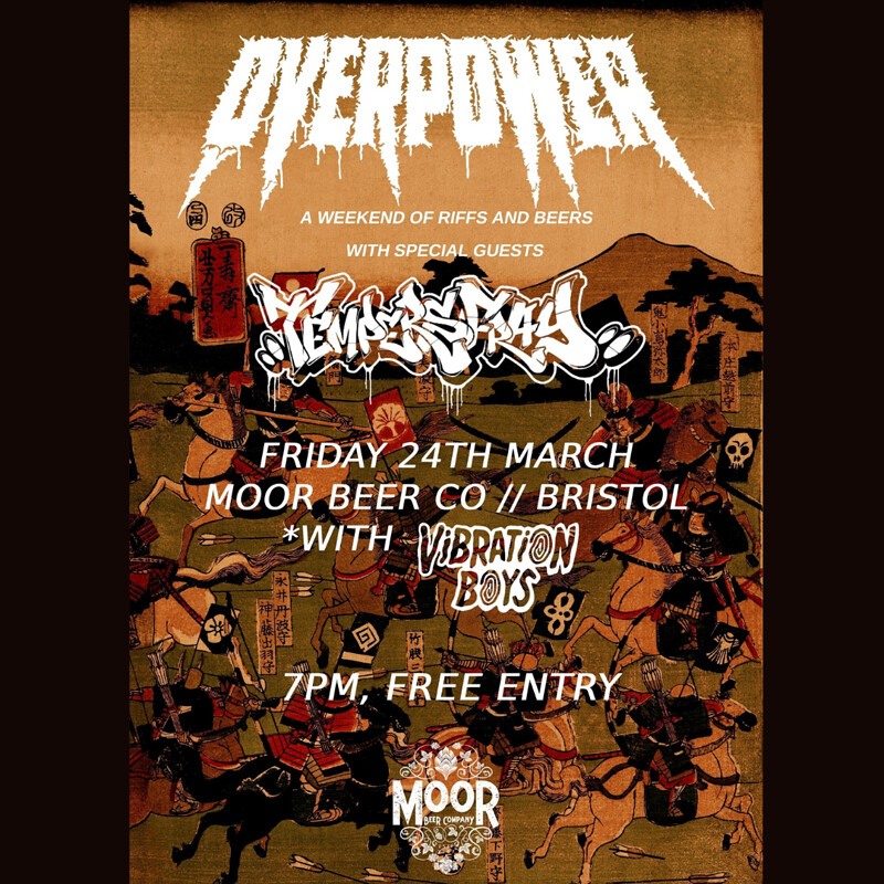 Overpower Show & Beer Launch at Moor Beer Co