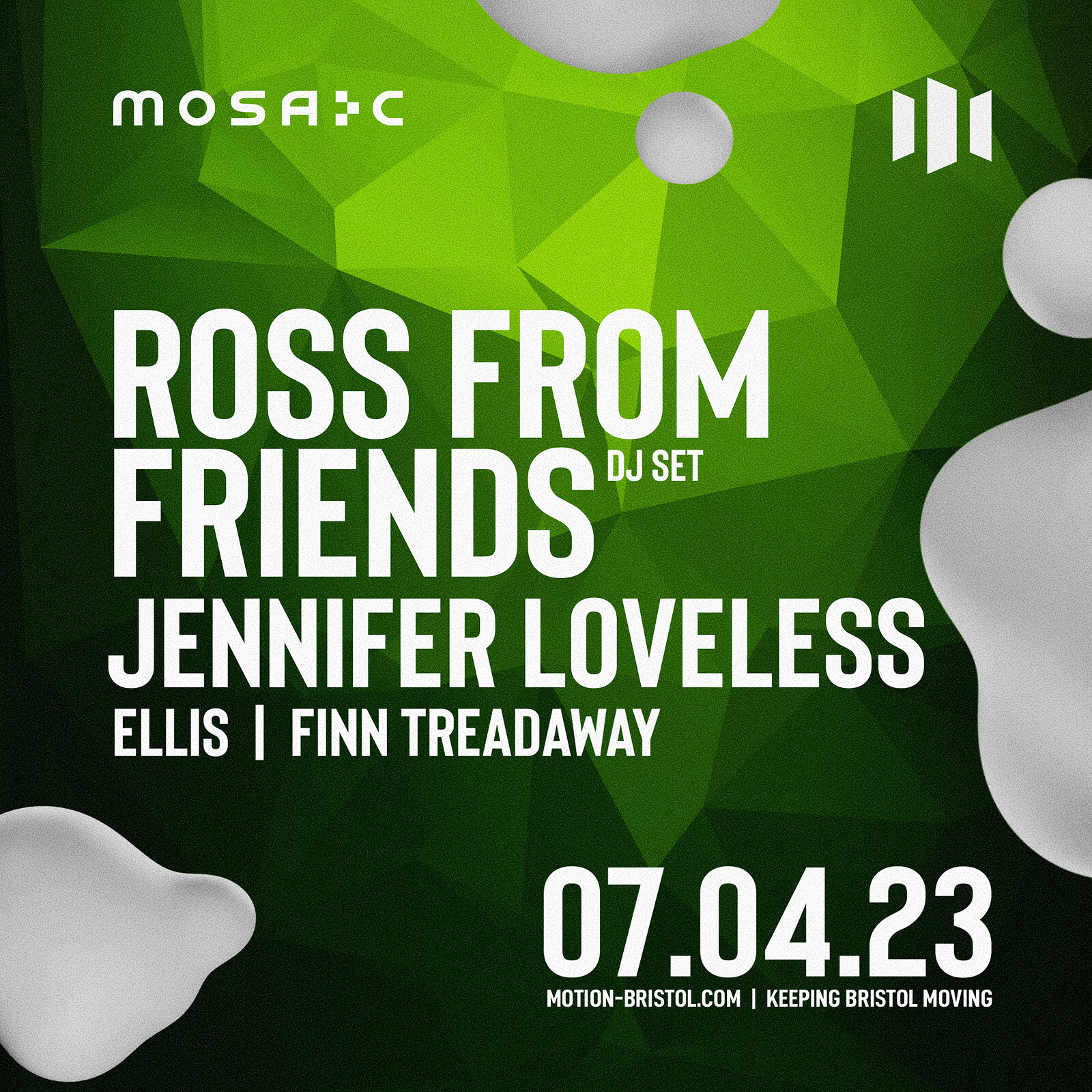 Motion x Mosaic: Ross From Friends at Motion