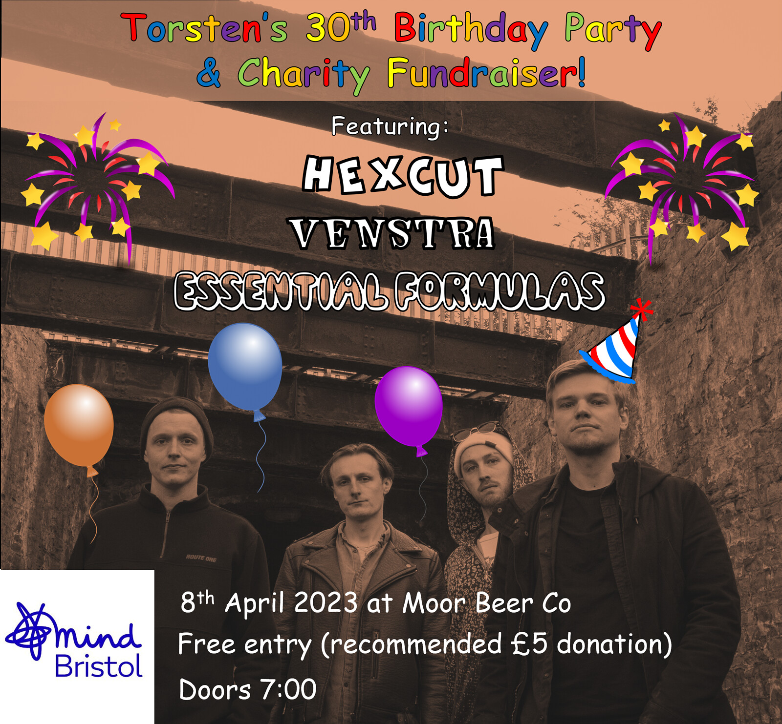 Hexcut and Friends at Moor Beer Co