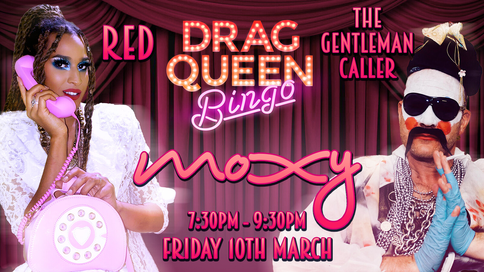 Drag Queen Bingo at Moxy at Moxy Bristol
