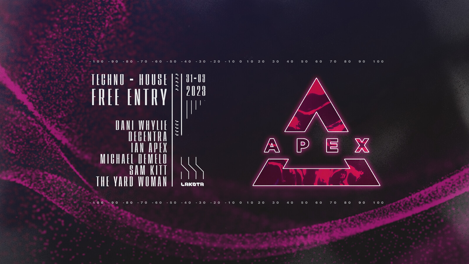 Apex Free Party: Techno & House at Lakota