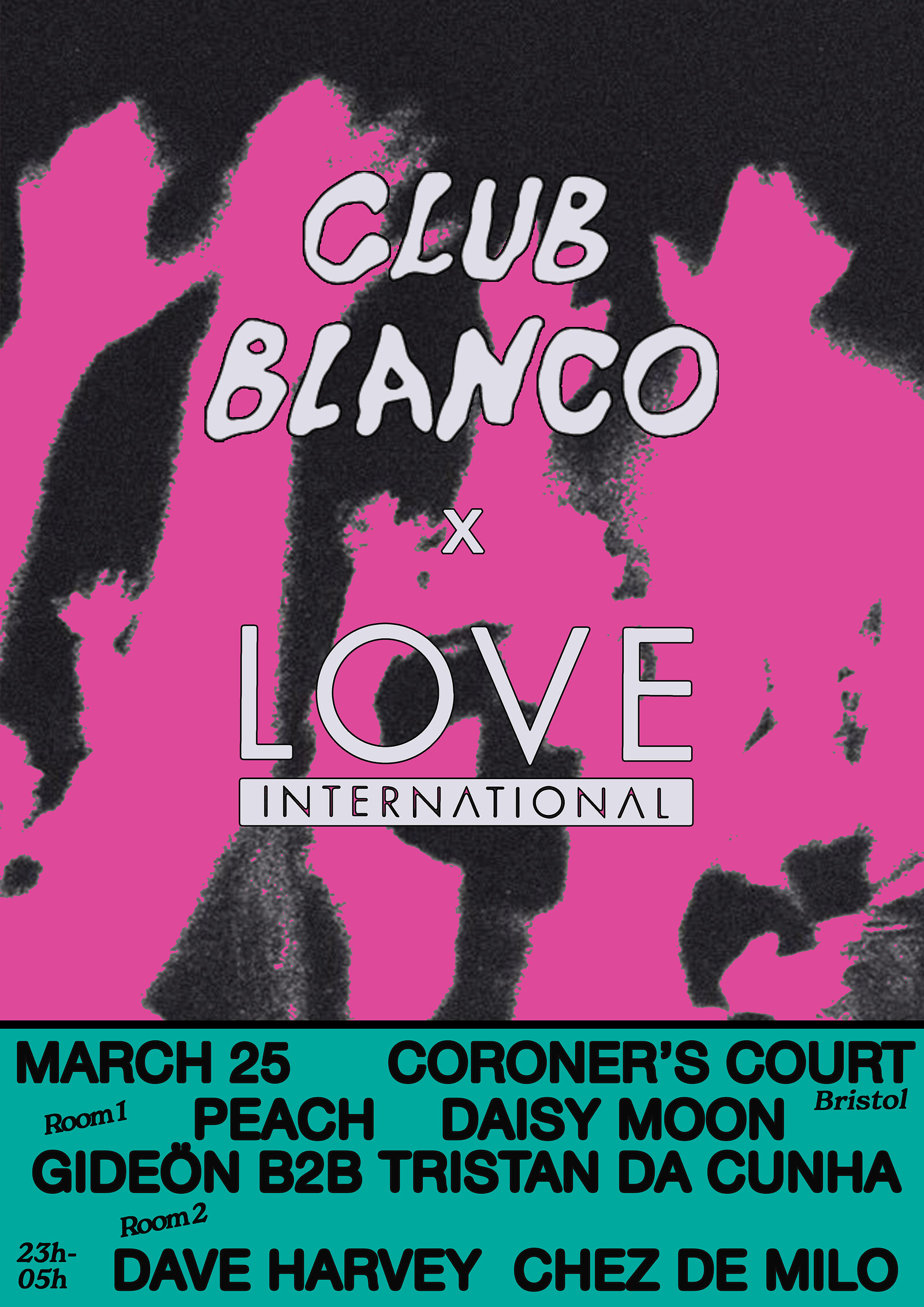 Club Blanco x Love International at The Coroner's Court