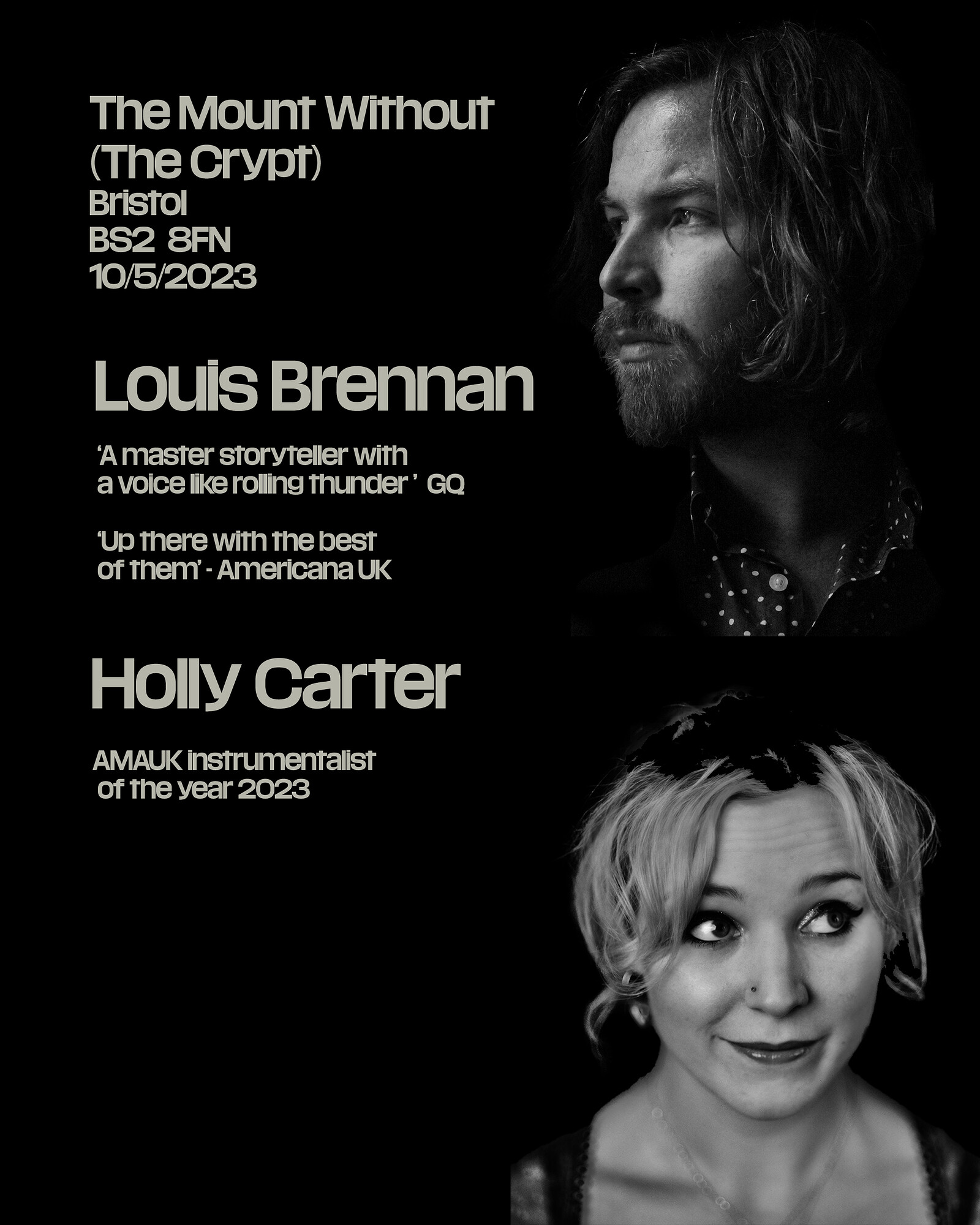 Louis Brennan & Holly Carter at The Mount Without