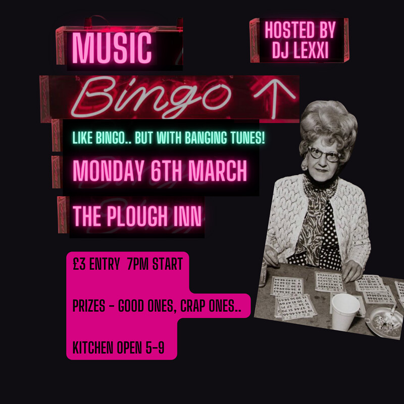 Music Bingo at The Plough Inn