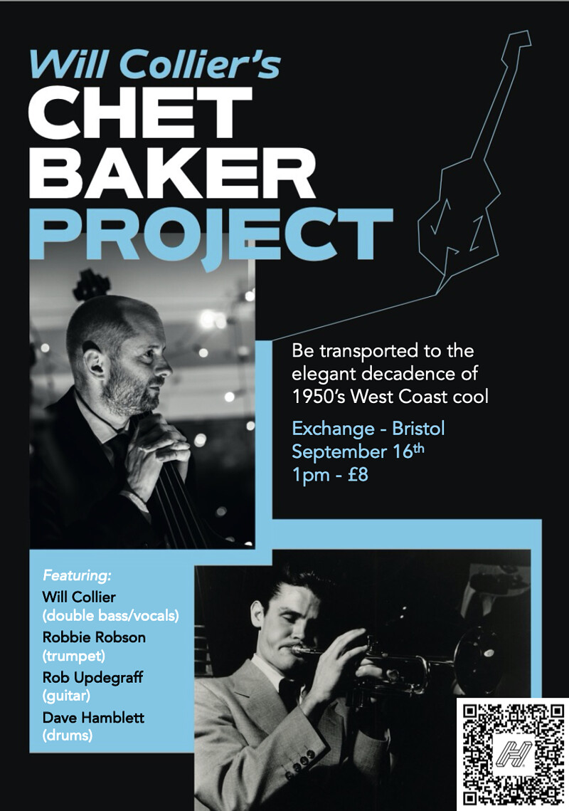 Will Collier’s Chet Baker Project at Exchange