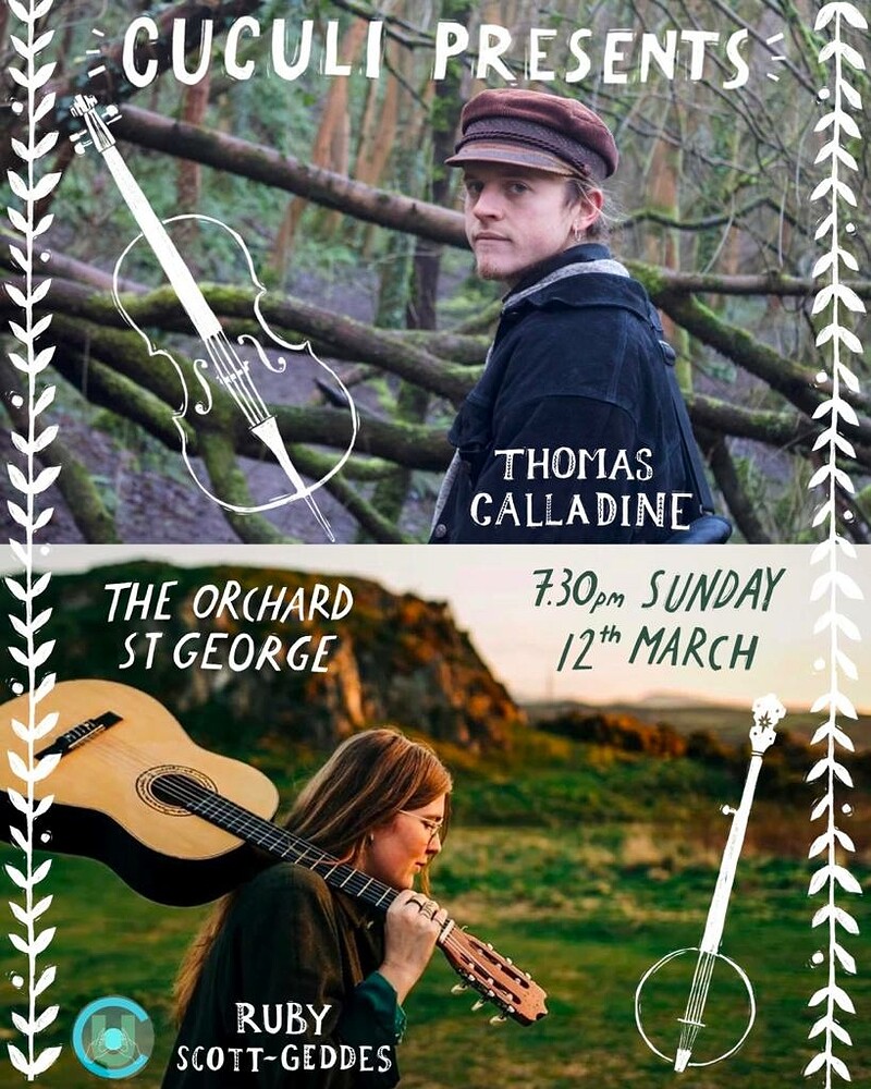 Tom Calladine / Ruby Scott-Geddes at The Orchard Coffee & Co