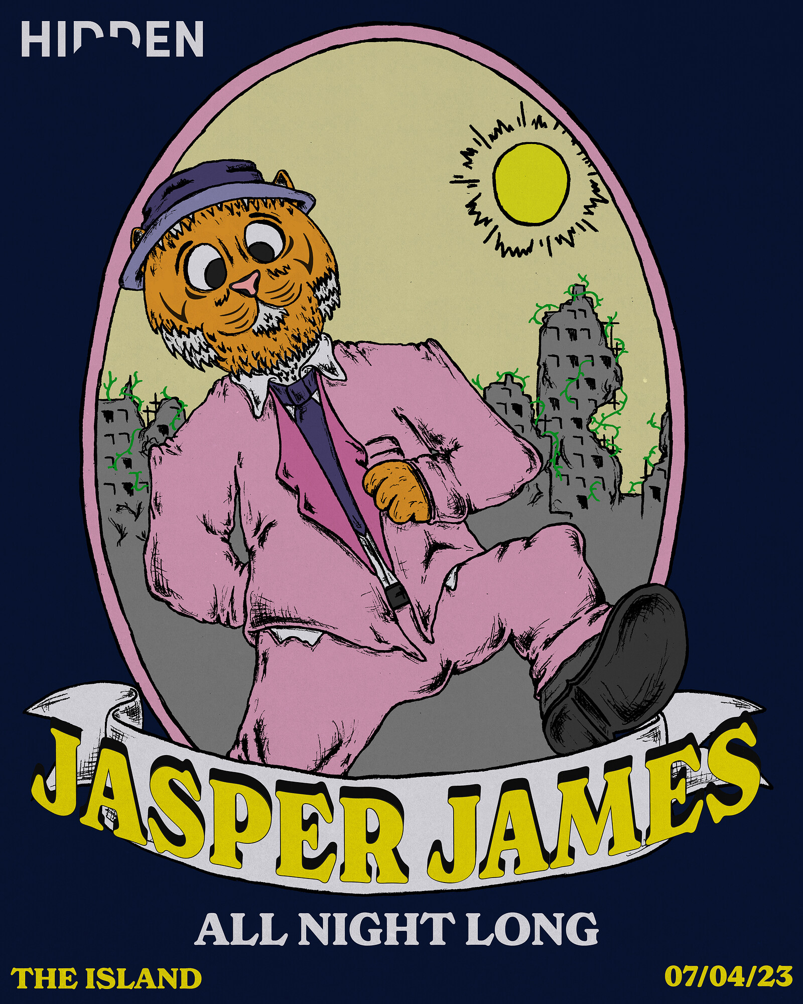 Hidden Presents: Jasper James All Night at The Island
