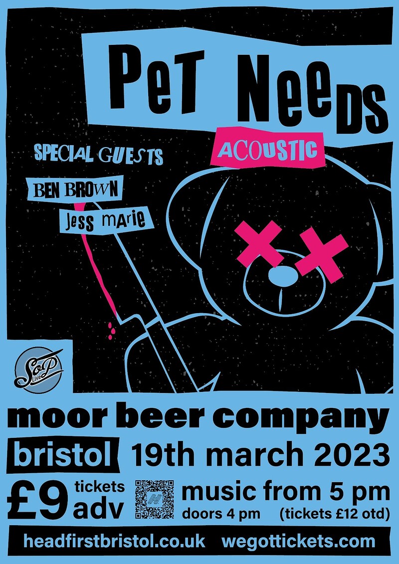 Pet Needs Acoustic at Moor Beer Co