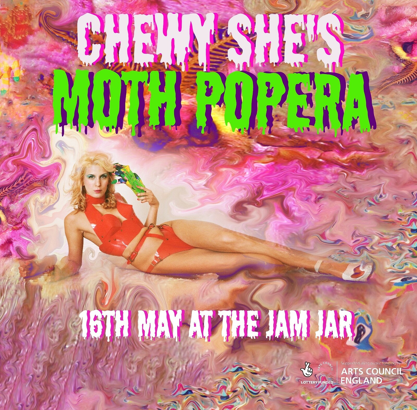 CHEWY SHE's Moth Popera at The Jam Jar