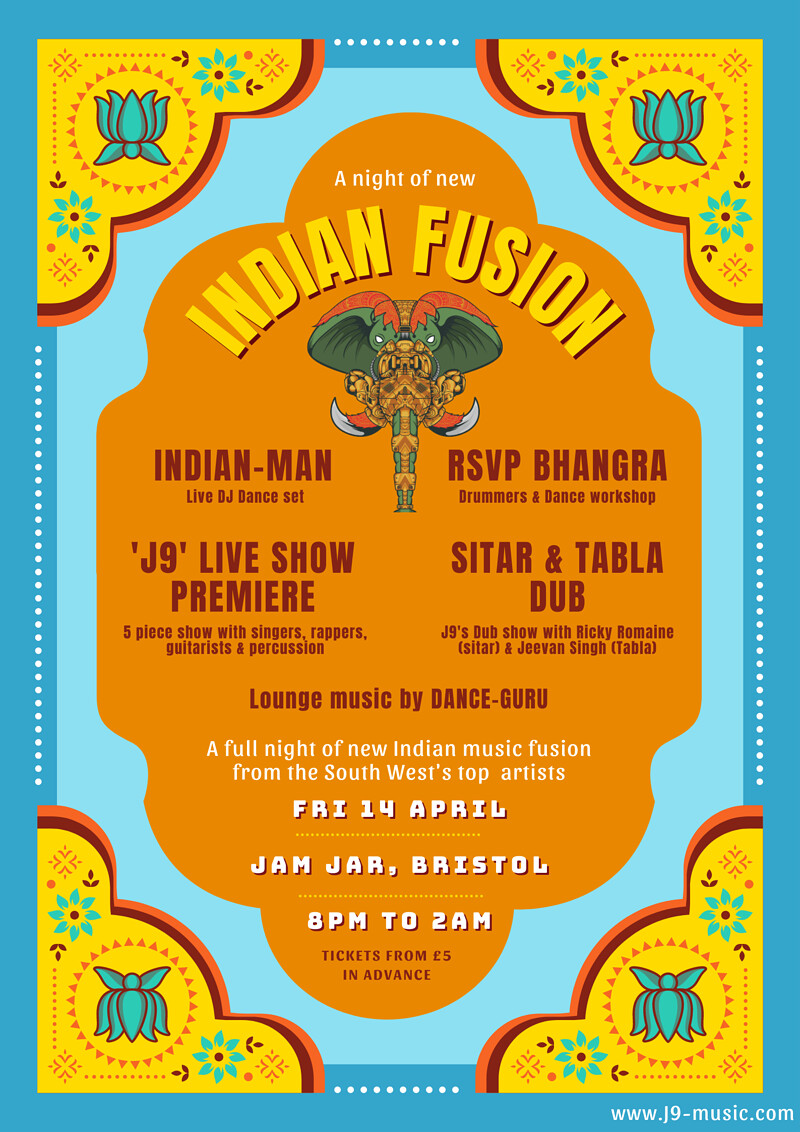 J9 - Indian Music Fusion night at The Jam Jar