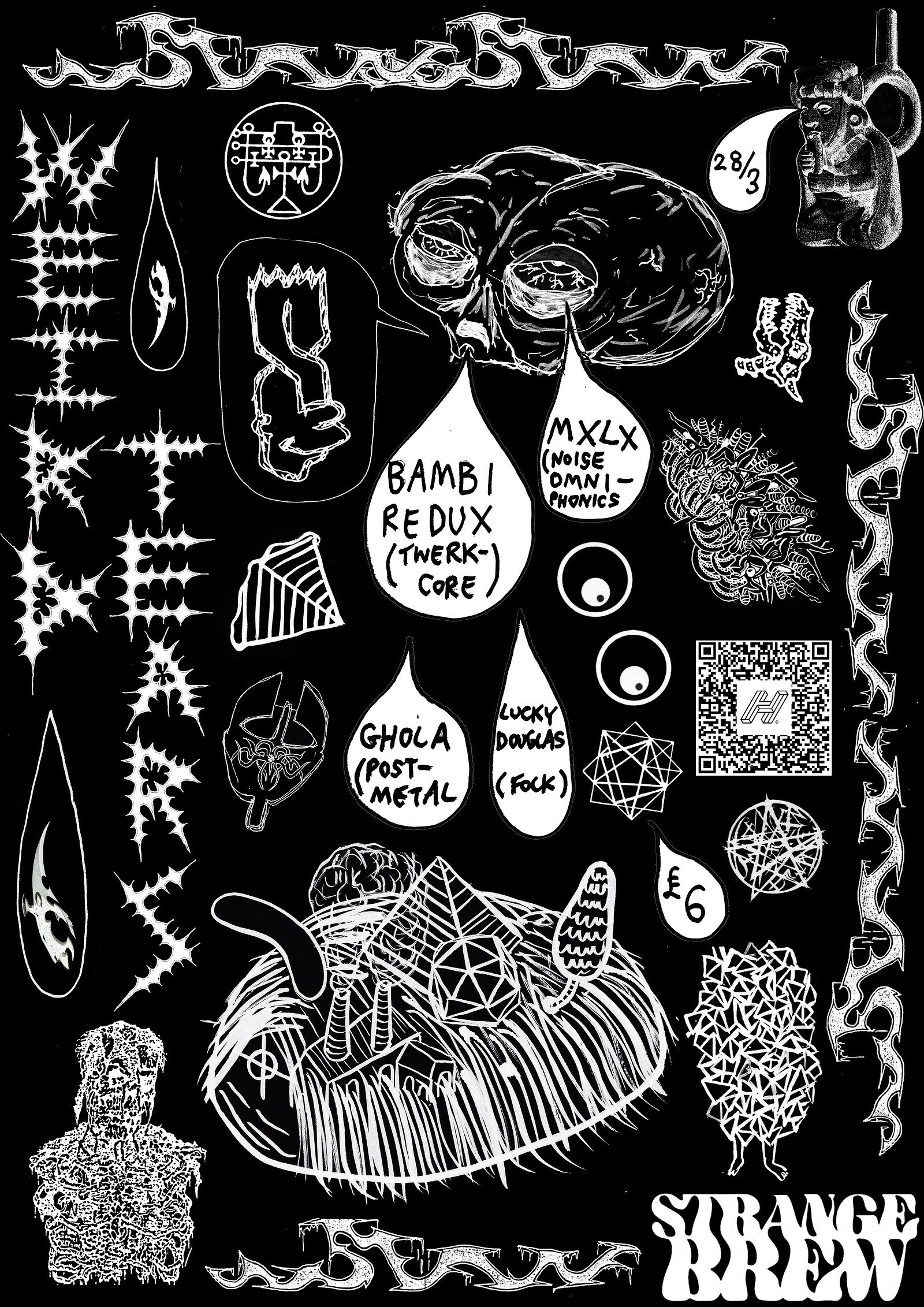 BAMBI REDUX + MXLX + GHOLA + Lucky Douglas at Strange Brew