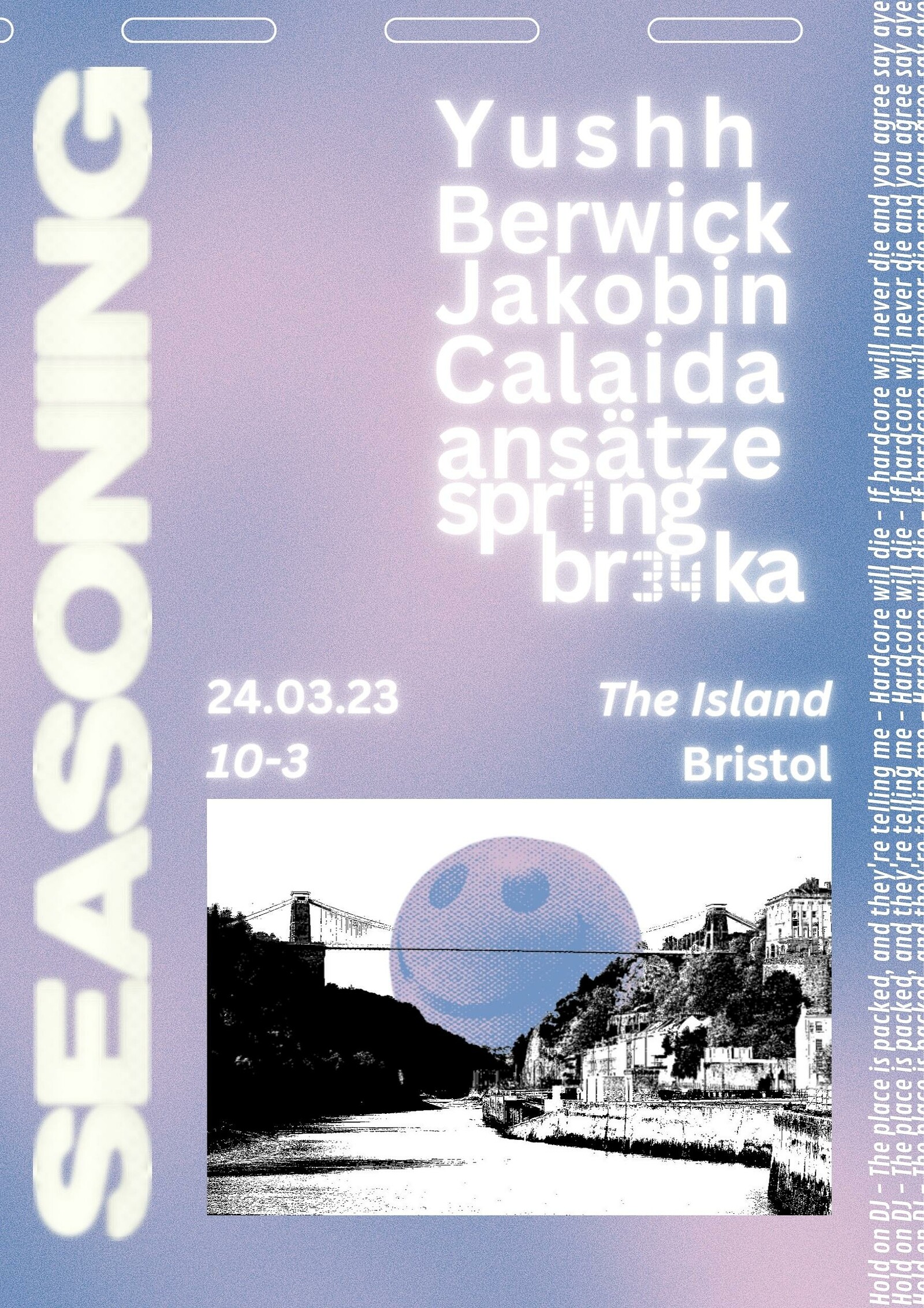 Seasoning: YUSHH BERWICK CALAIDA JAKOBIN at The Island