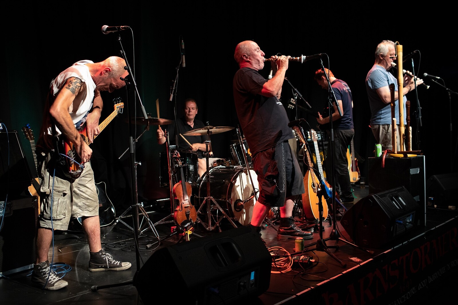 Attila the Stockbroker and Barnstormer 1649 at The Thunderbolt