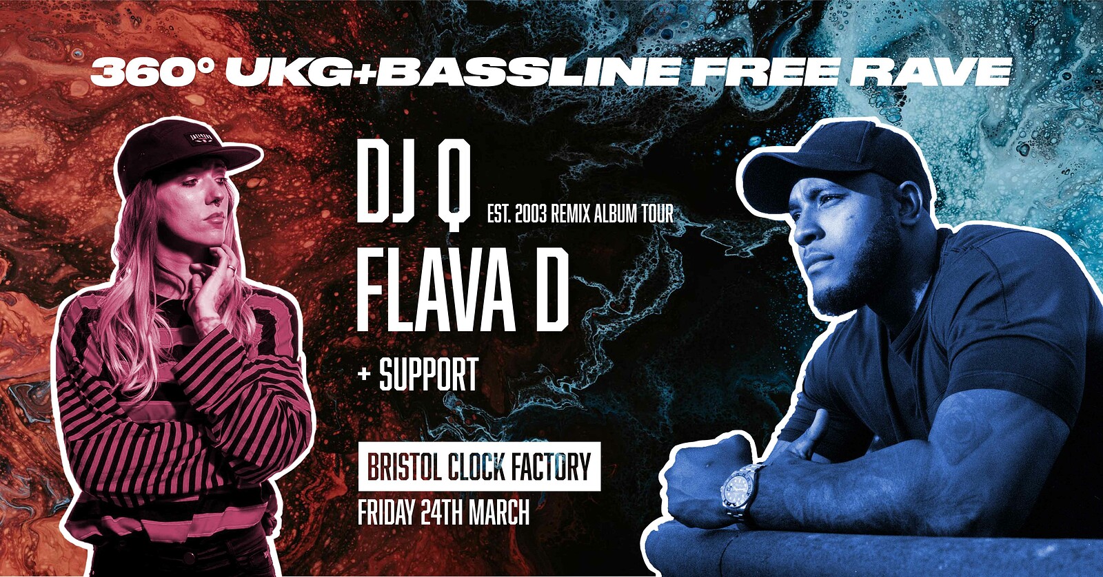 UKG 360: DJ Q + FLAVA D at Clock Factory Bristol