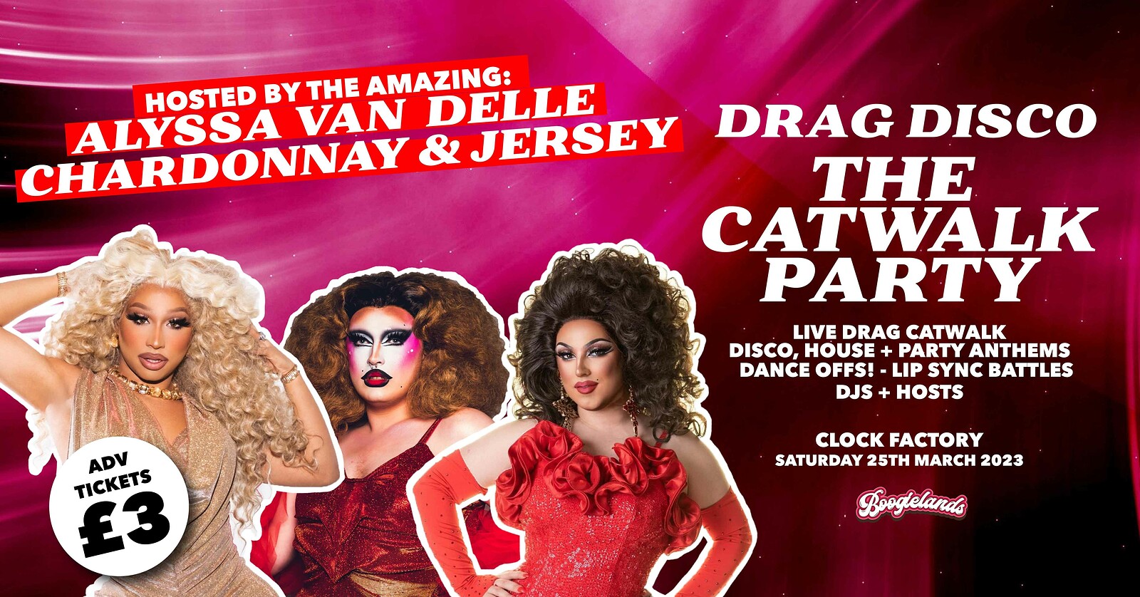 DRAG DISCO: The Catwalk Party at Clock Factory Bristol