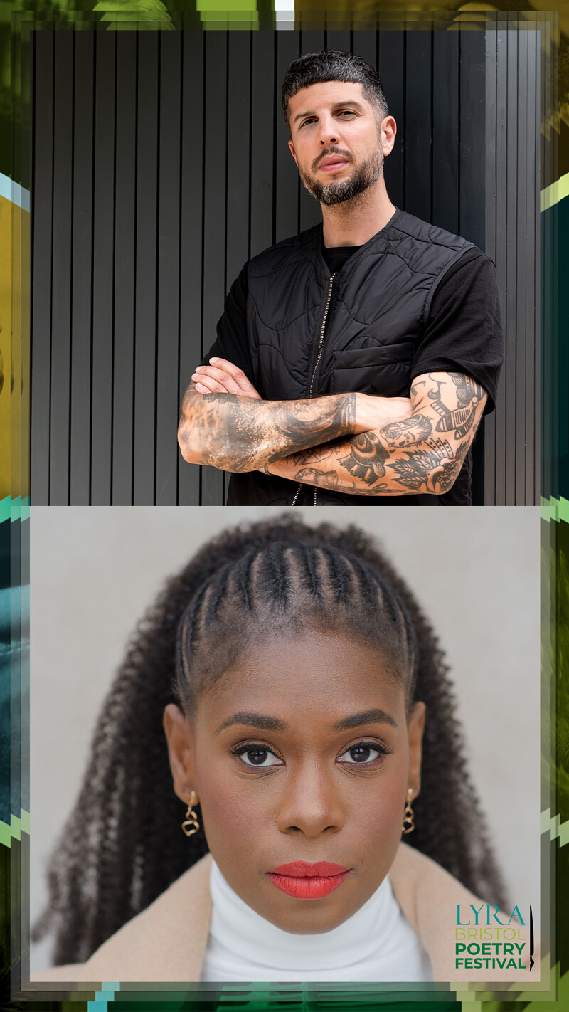 Safiya Kamaria Kinshasa + Anthony Anaxagorou at St. George's Bristol (Glass Studio)