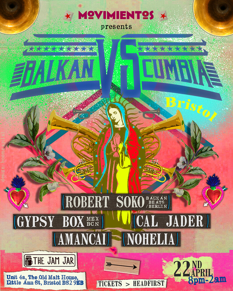 Balkan Vs. Cumbia at The Jam Jar
