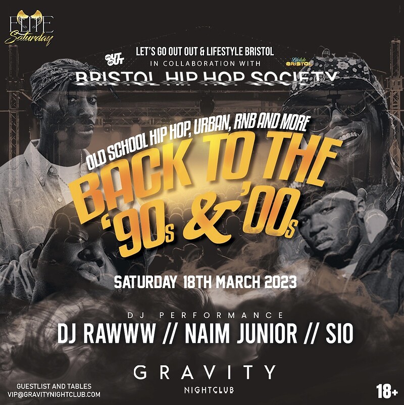 Back To The 90s & 00s at Gravity Nightclub