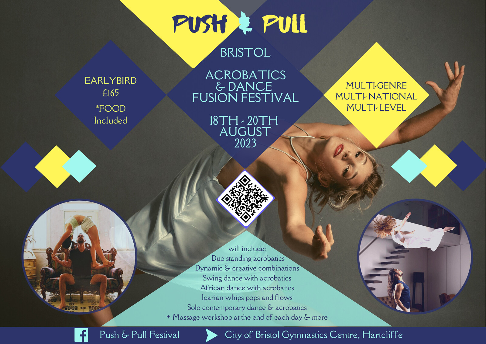 Push & Pull Festival at City of Bristol Gymnastics Centre, Hartcliffe