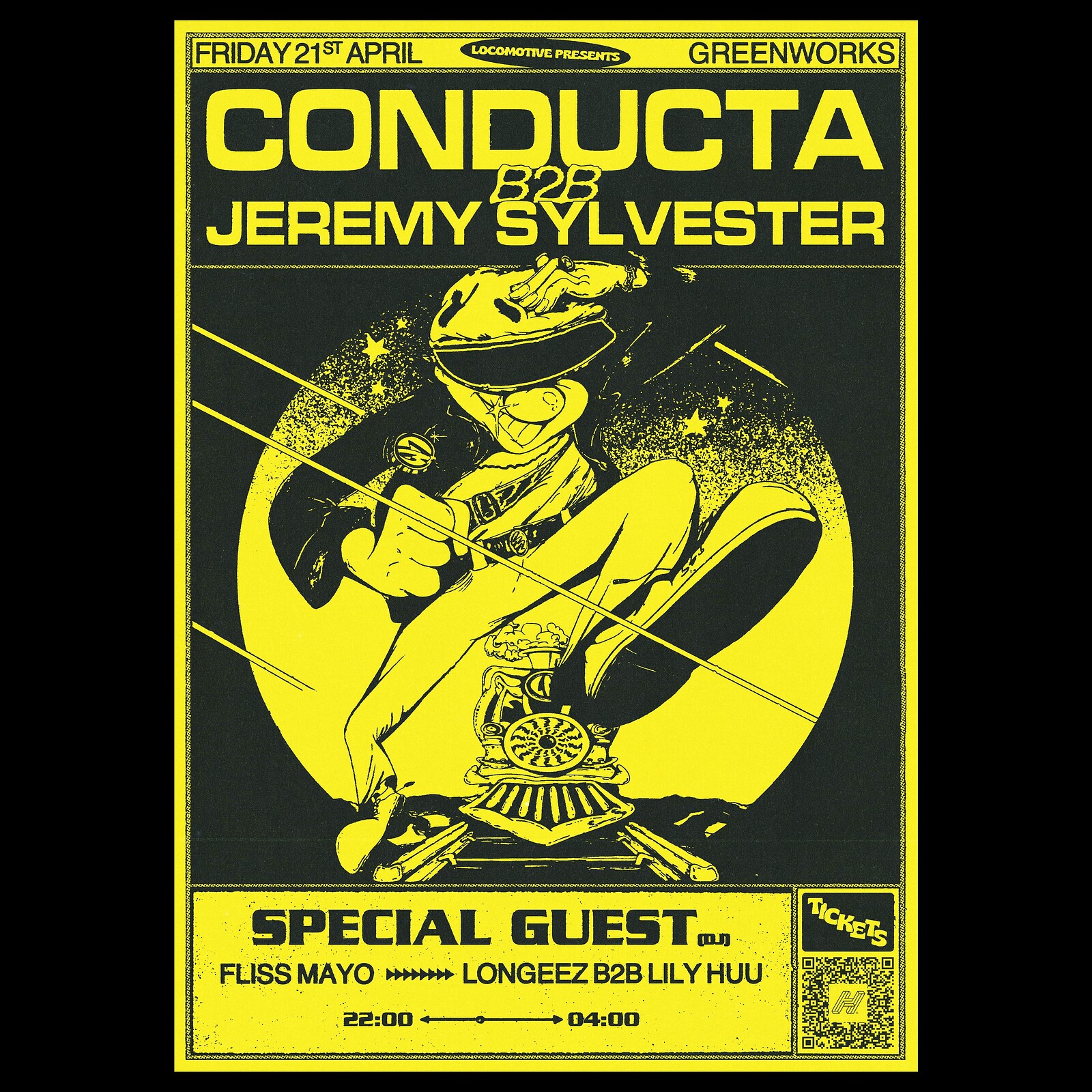 Locomotive: 'Conducta B2B Jeremy Sylvester' at Green Works BS4 5PS