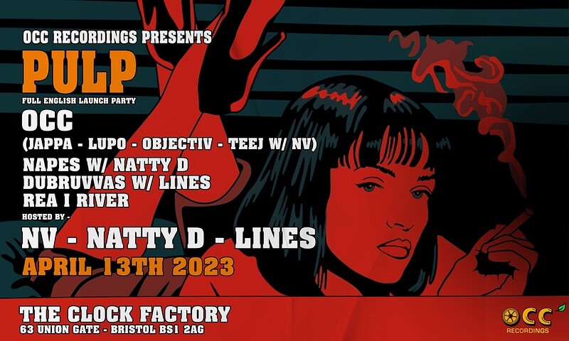 OCC Recordings Presents: PULP at The Clock Factory