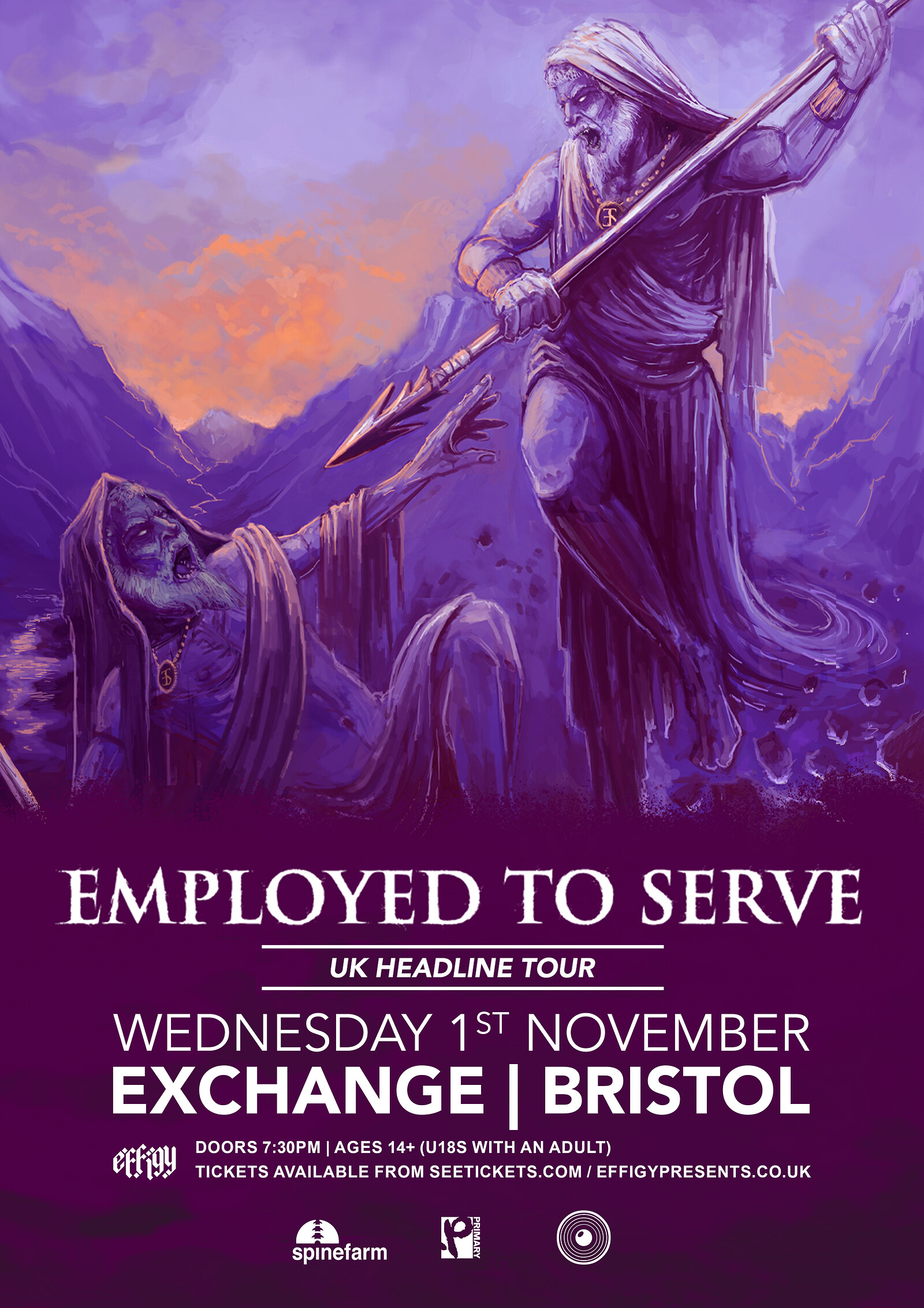 Employed to Serve at Exchange
