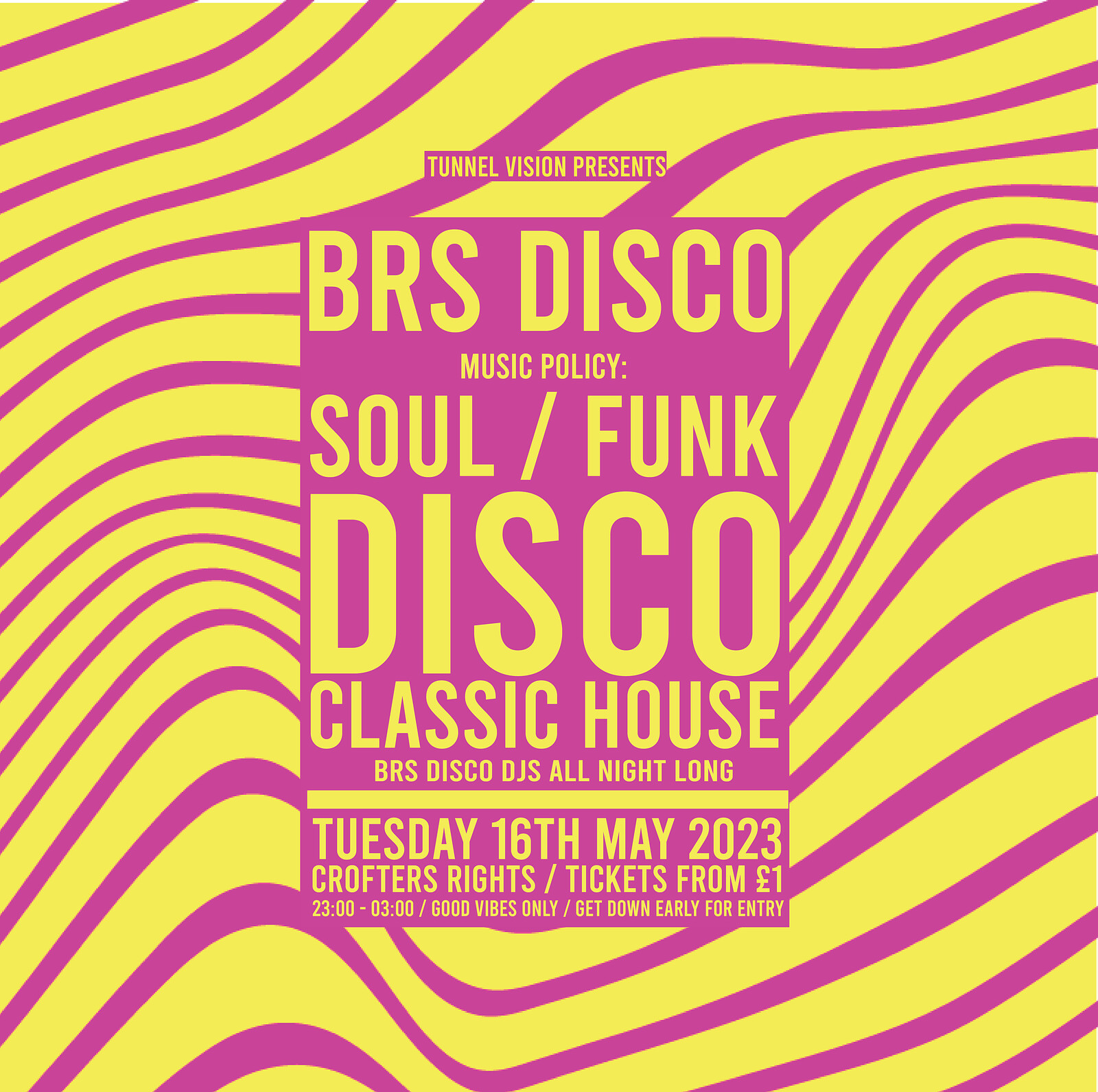 BRS Disco: Disco, Funk & Soul at Crofters Rights