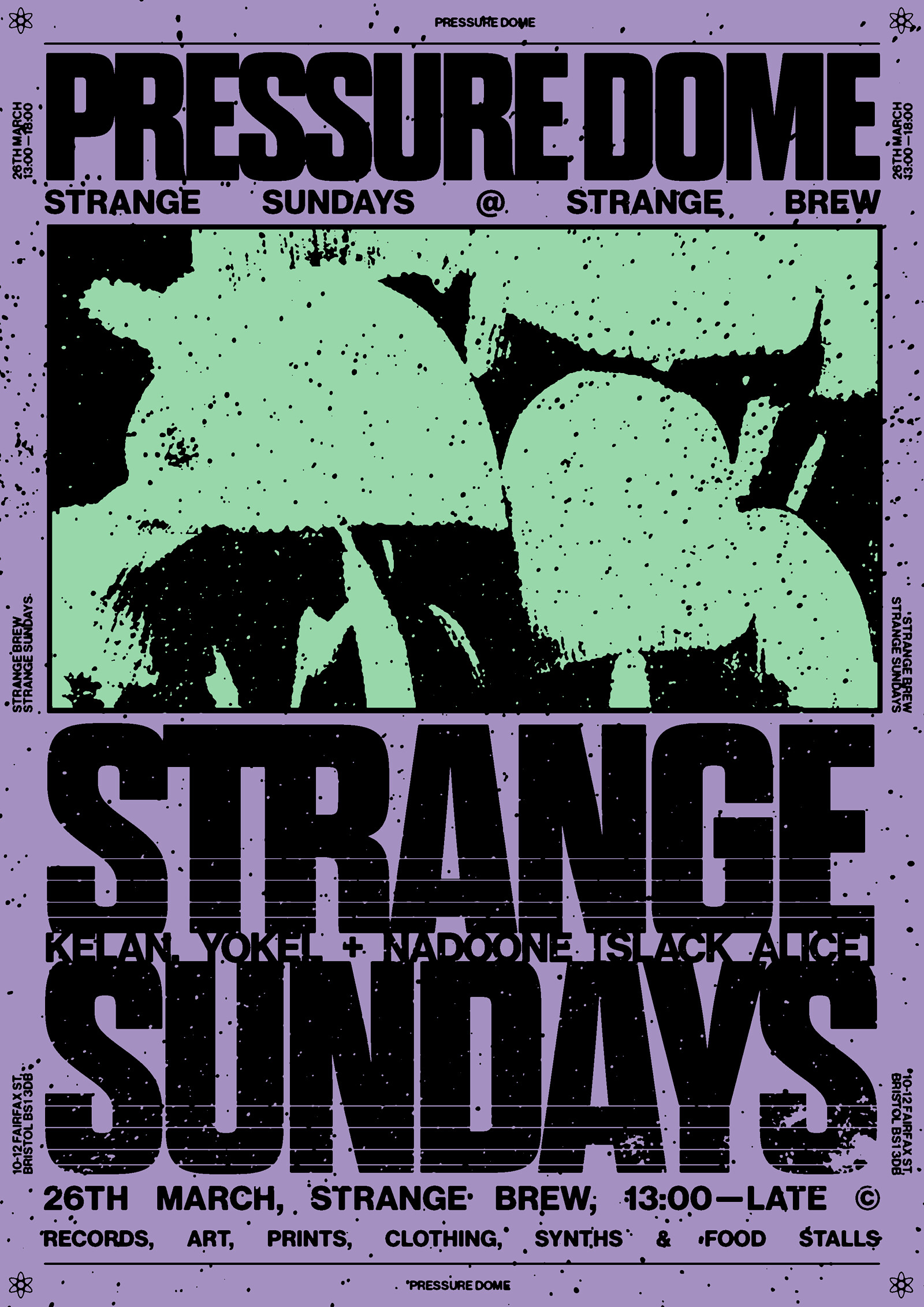 Strange Sundays Arts & Record Fair w/Slack Alice at Strange Brew