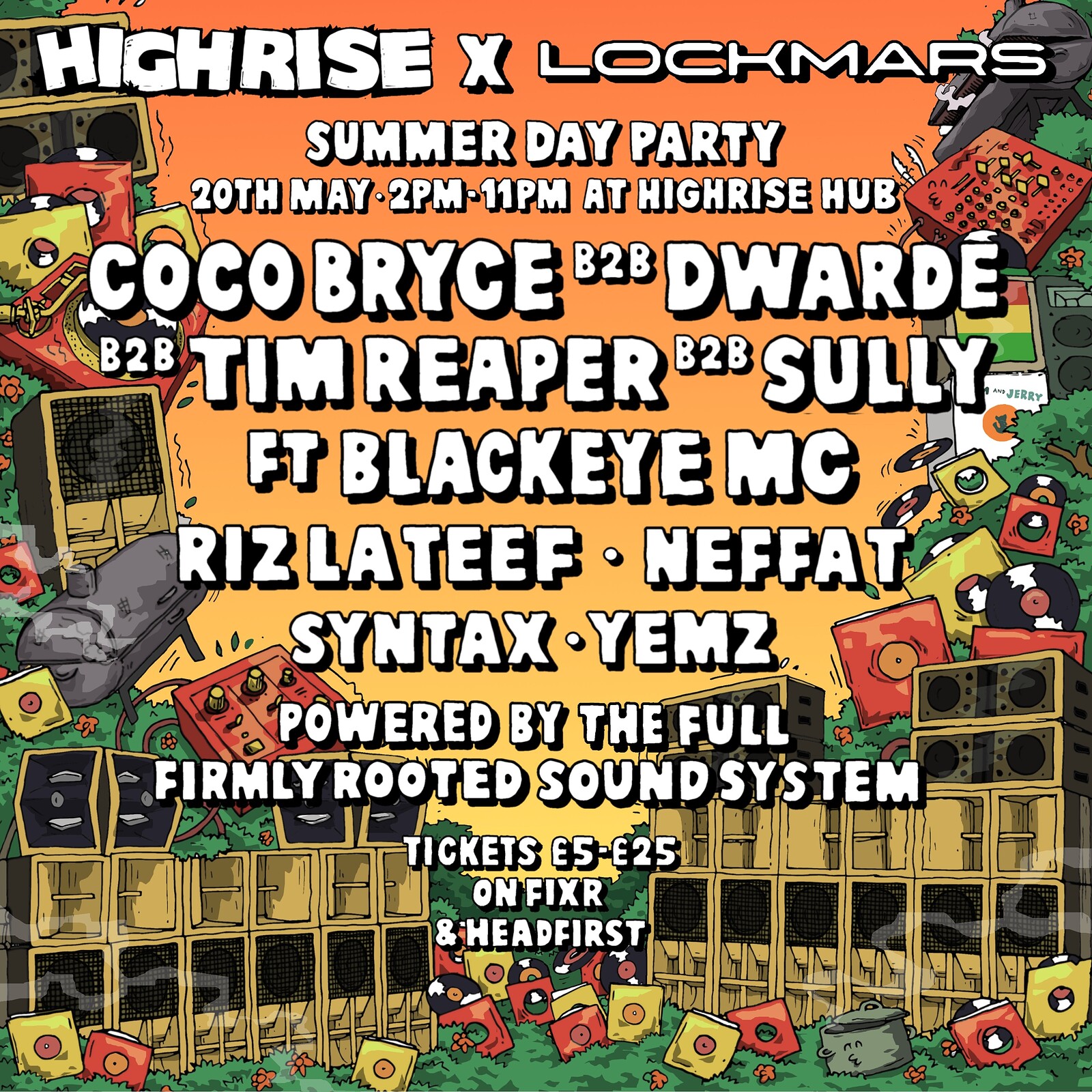 LockMars x HighRise: Summer Day Party at Highrise Hub