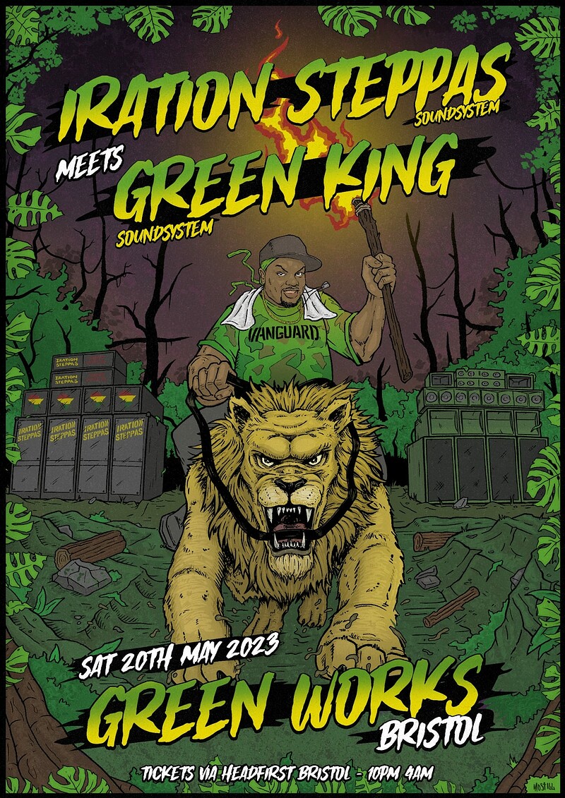 IRATION STEPPAS MEETS GREEN KING at Green works