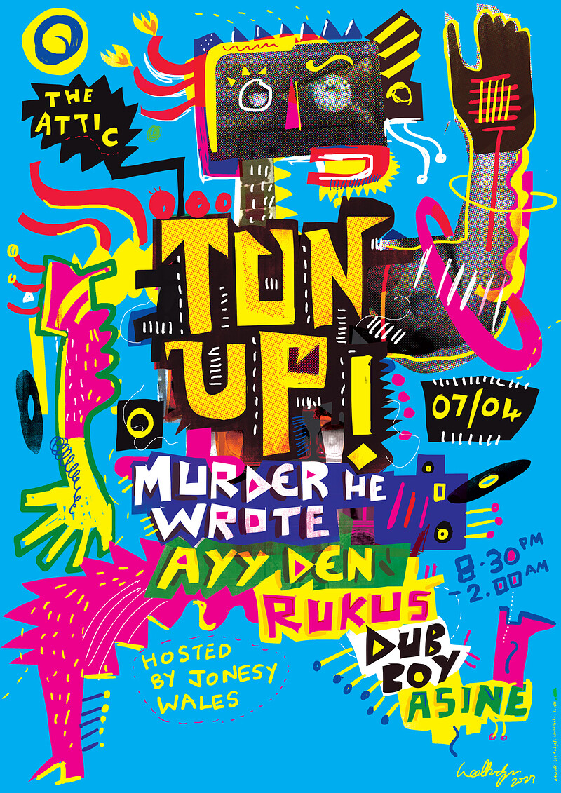 TUN UP Ft. Murder He Wrote & Ayy Den at The Attic Bar