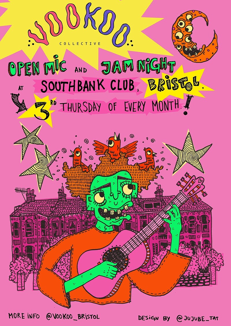 VooKoo's Open Mic + Jam Night at SouthBank