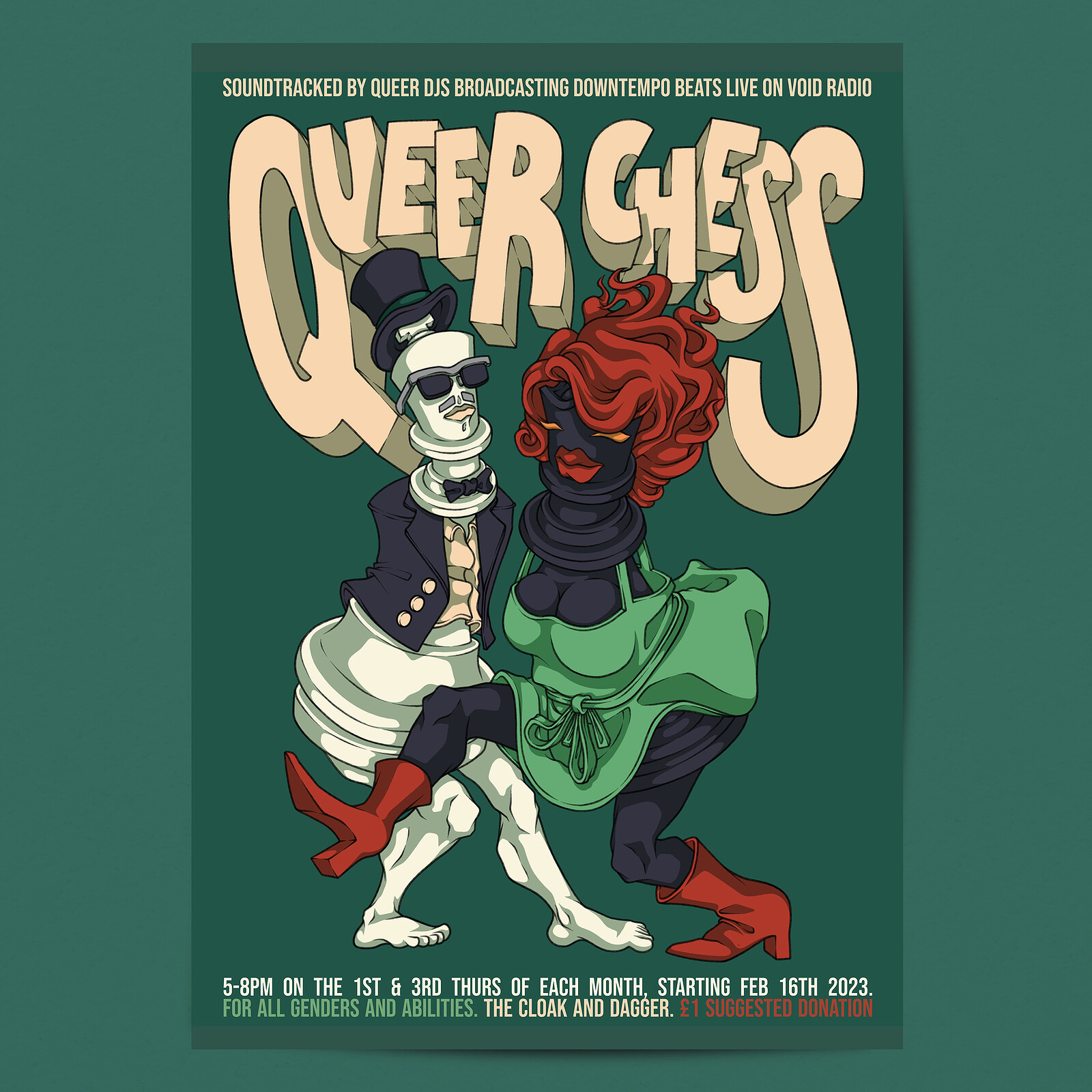 Queer Chess #3 at The Cloak and Dagger