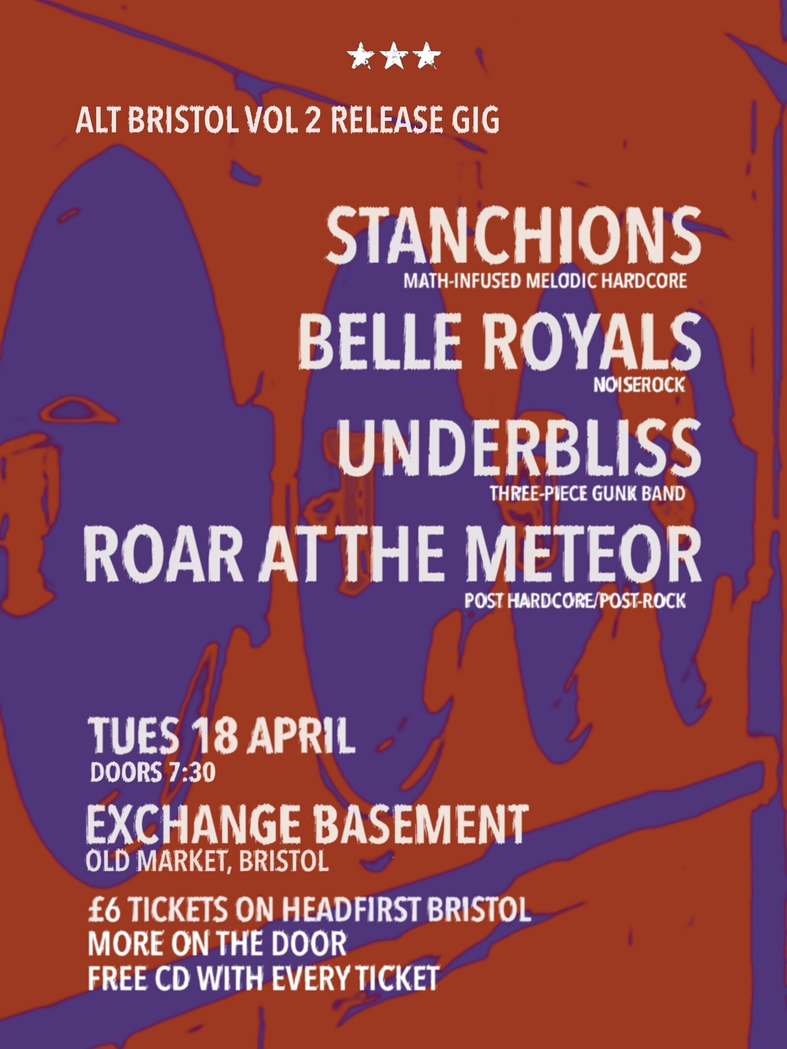 Stanchions at Exchange