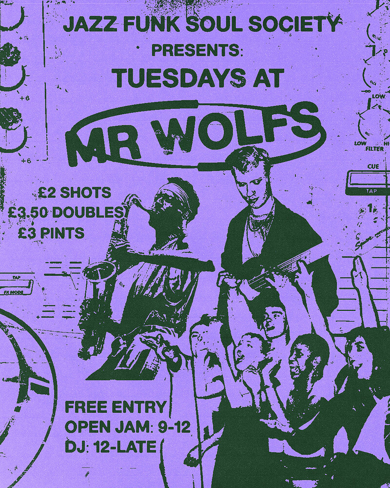 Open Jam at Mr Wolfs