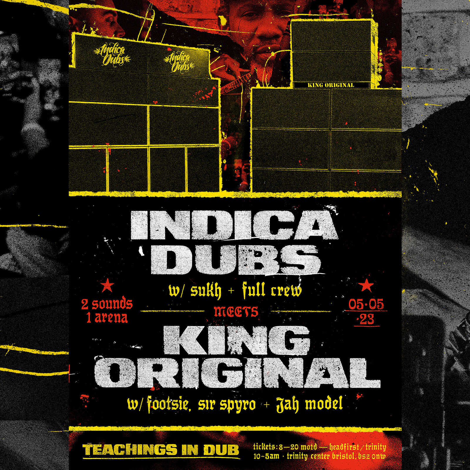 Teachings in Dub - Indica Dubs meets King Original at The Trinity Centre