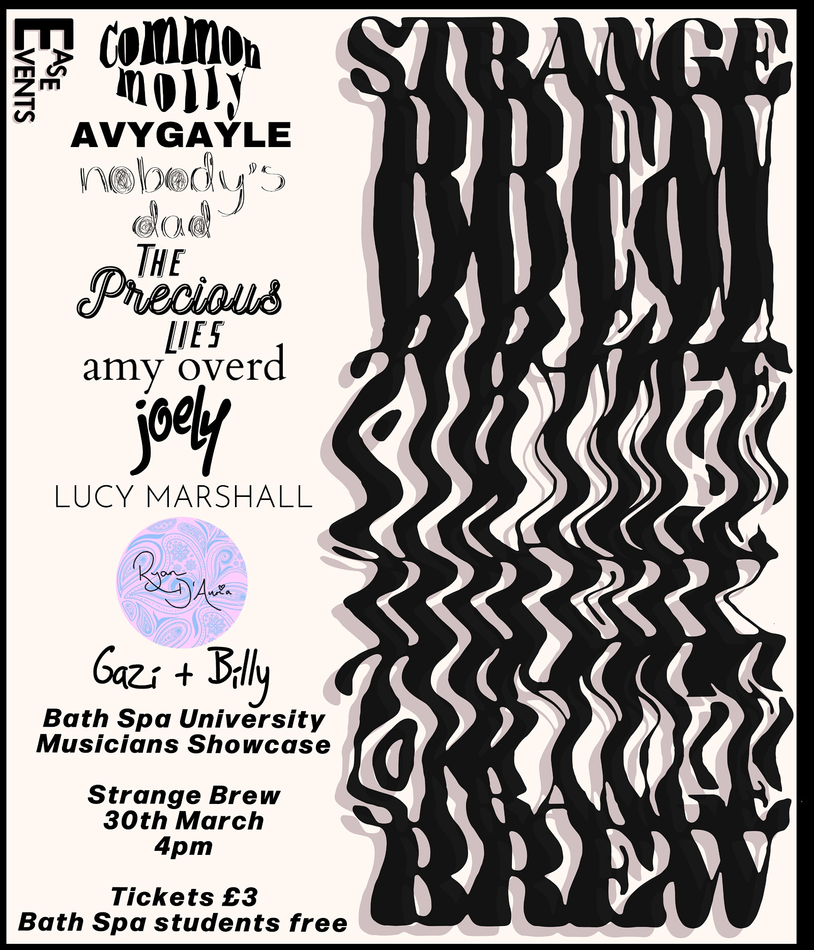Bath Spa University Musicians Showcase at Strange Brew