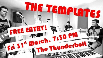 THE TEMPLATES at The Thunderbolt