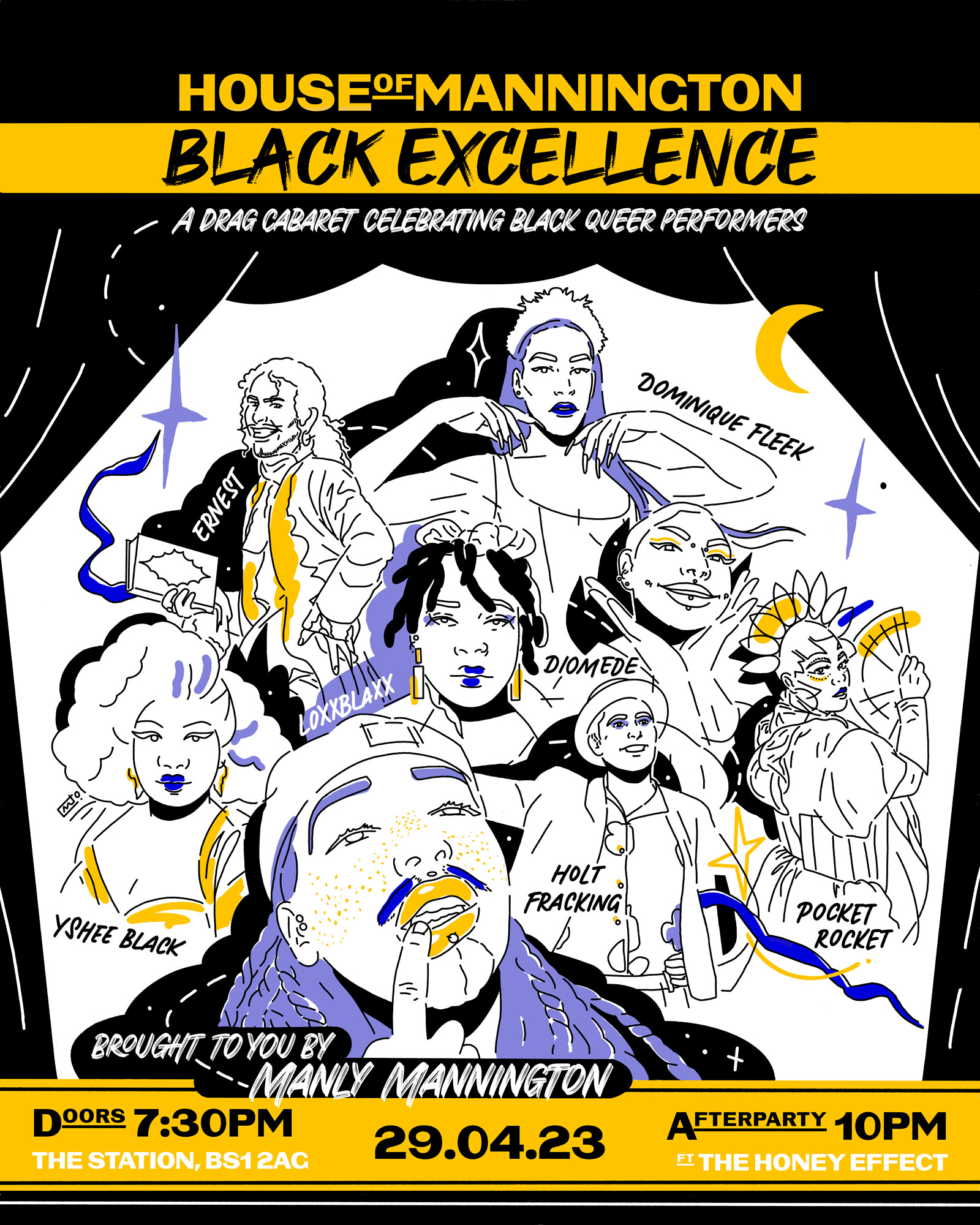 H.O.M Presents: Black Excellence Cabaret at The Station