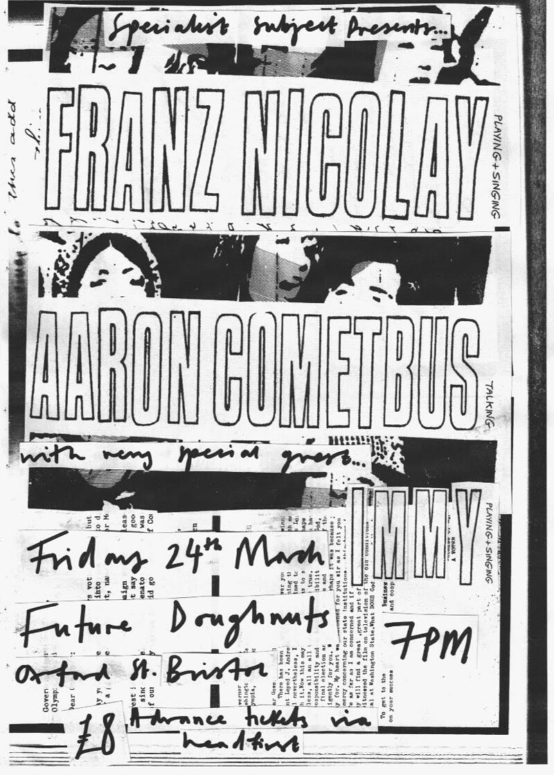 Franz Nicolay & Aaron Cometbus at Future Doughnuts