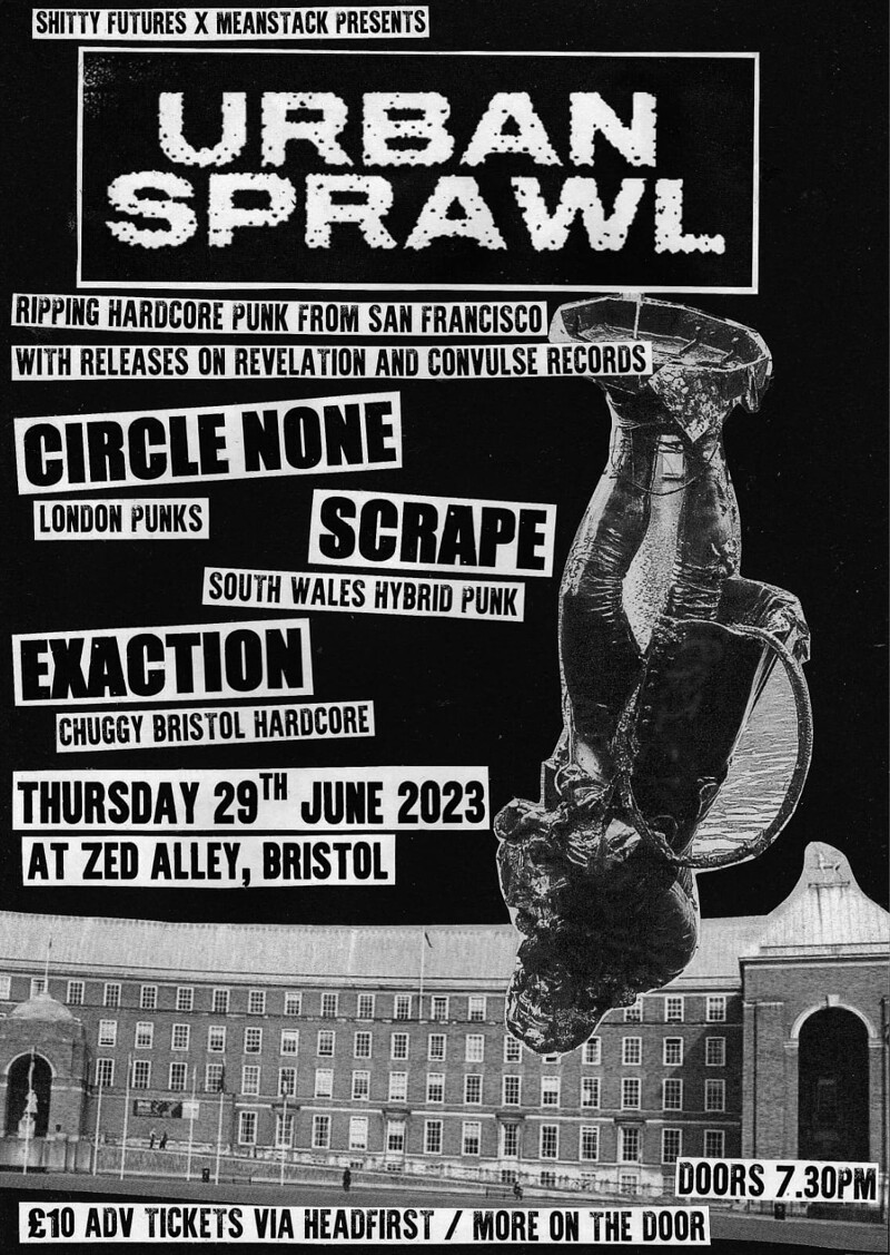 Urban Sprawl , Circle None at Zed Alley