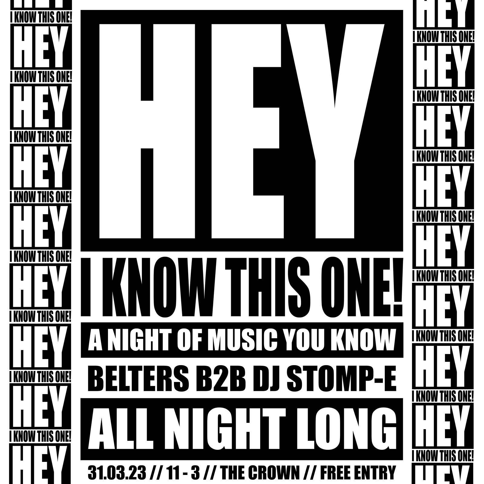Hey, I Know This One at The Crown