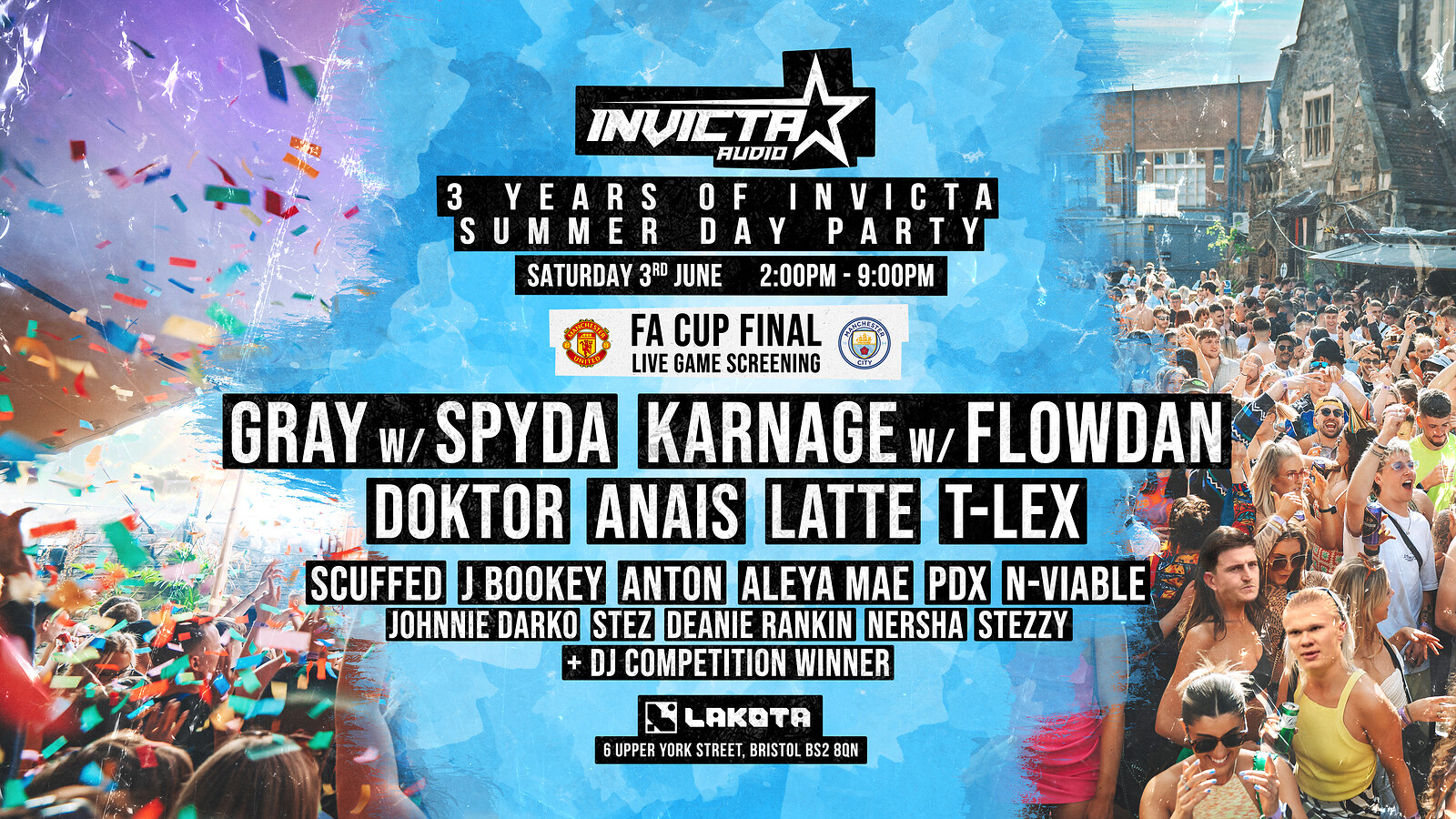 3 Years Of Invicta Audio: Summer Day Party at Lakota